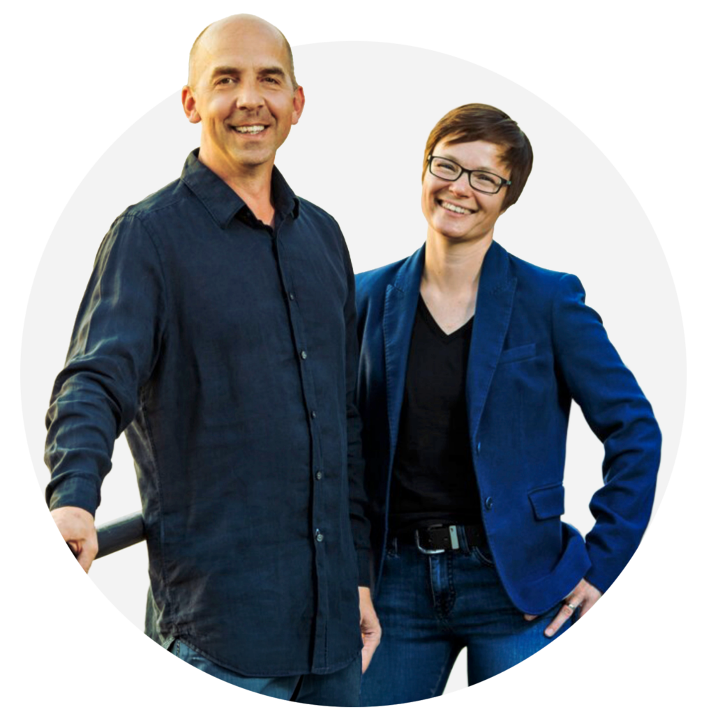 Dr. Sabrina Blawath und Martin Nachtsheim, Inhaber der Praxis