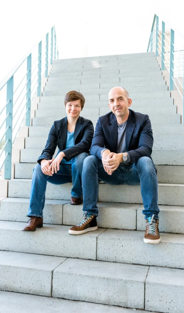 Dr. Sabrina Blawath und Martin Nachtsheim, die Inhaber der Praxis